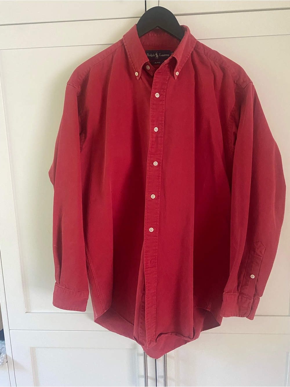 Ralph Lauren Classic Button-Down Shirt - Red